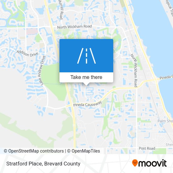 Stratford Place map