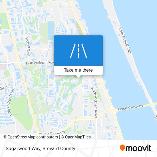 Sugarwood Way map
