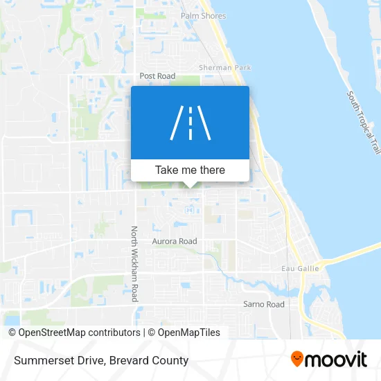 Summerset Drive map