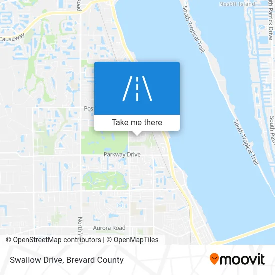 Swallow Drive map