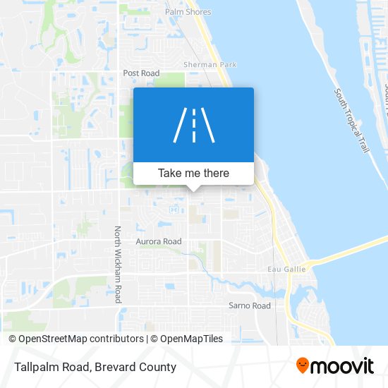 Mapa de Tallpalm Road