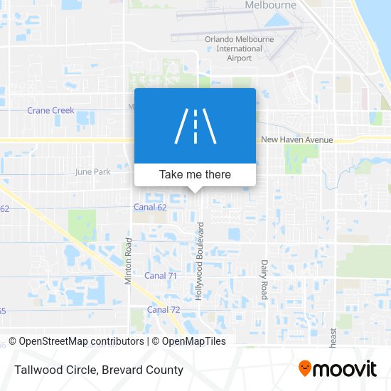 Tallwood Circle map
