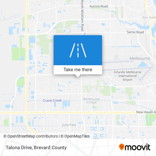 Talona Drive map