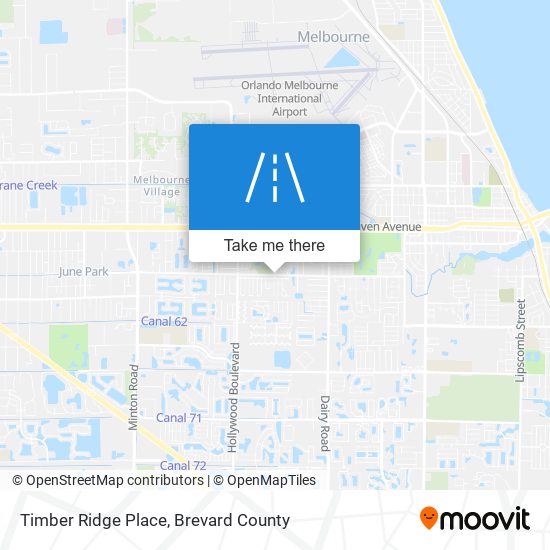 Mapa de Timber Ridge Place