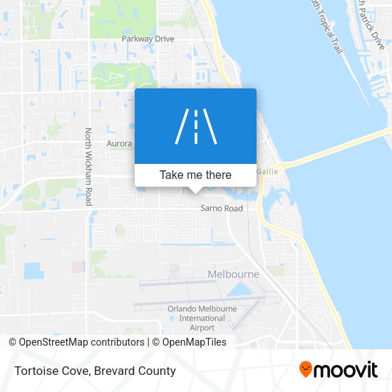 Mapa de Tortoise Cove