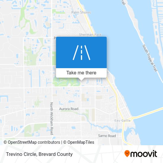 Mapa de Trevino Circle