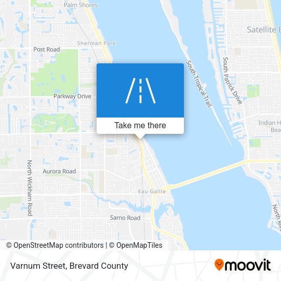 Varnum Street map