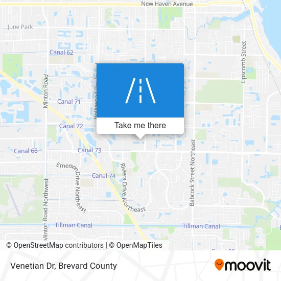 Mapa de Venetian Dr