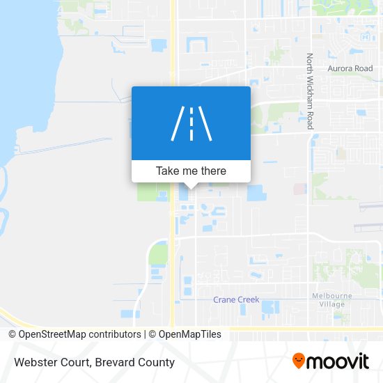Webster Court map