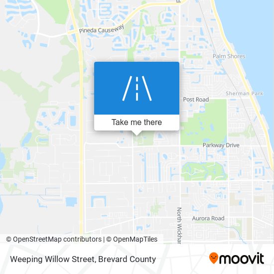 Mapa de Weeping Willow Street