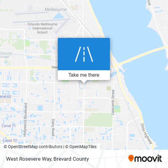 West Rosevere Way map