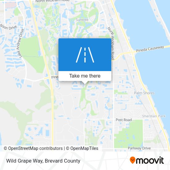 Wild Grape Way map
