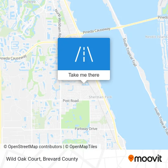 Wild Oak Court map
