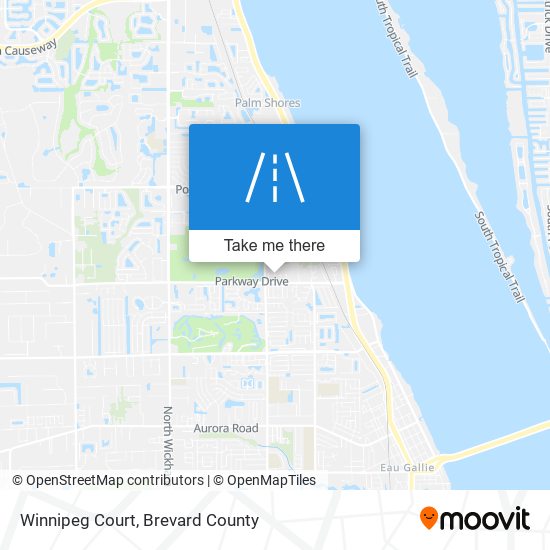 Winnipeg Court map