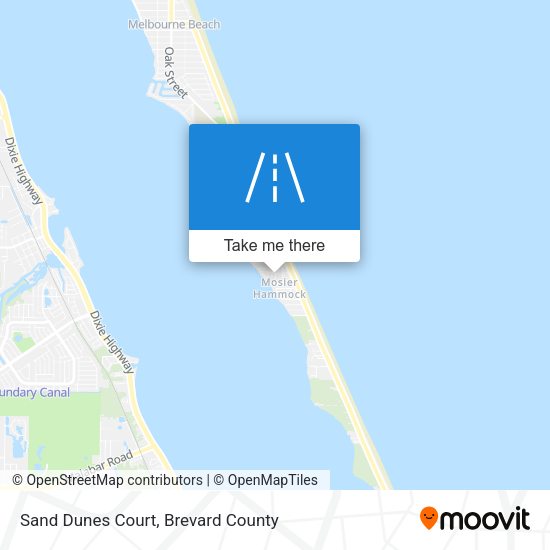 Sand Dunes Court map