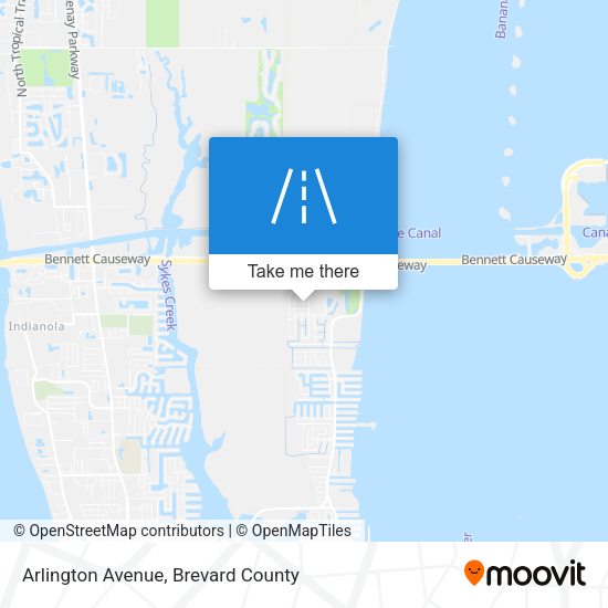 Arlington Avenue map