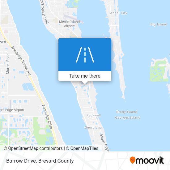 Barrow Drive map