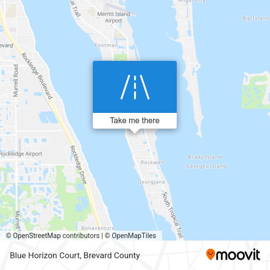 Mapa de Blue Horizon Court