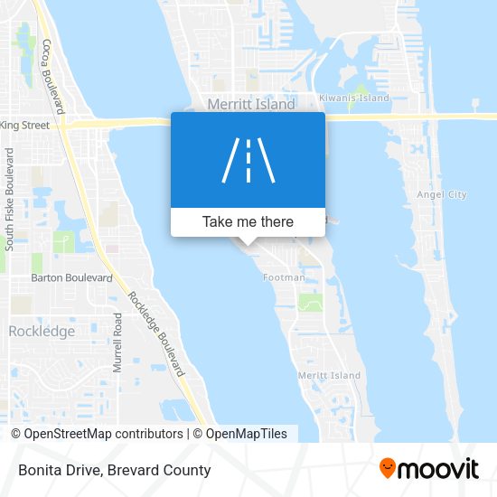 Bonita Drive map