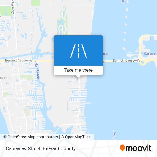 Capeview Street map