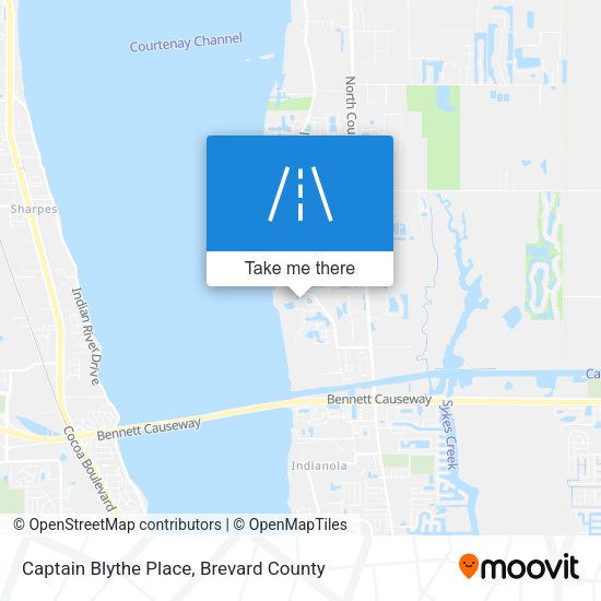 Mapa de Captain Blythe Place