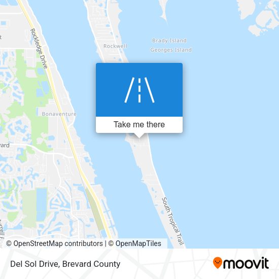 Del Sol Drive map