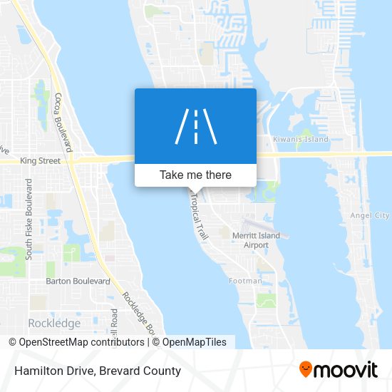 Hamilton Drive map