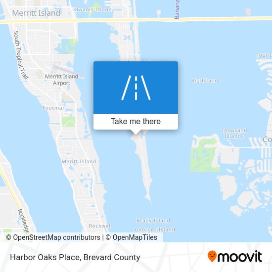 Mapa de Harbor Oaks Place