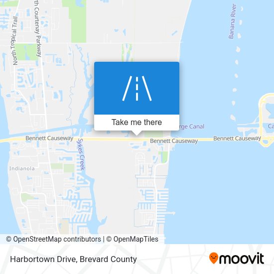 Harbortown Drive map