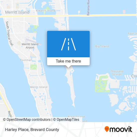 Harley Place map
