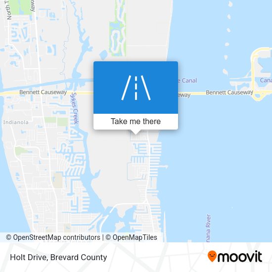 Mapa de Holt Drive