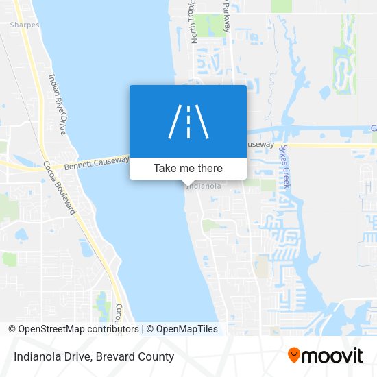 Indianola Drive map