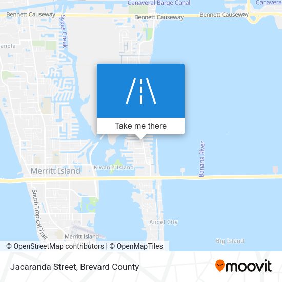 Mapa de Jacaranda Street