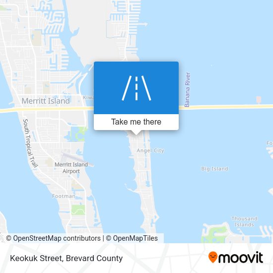 Mapa de Keokuk Street