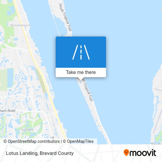 Mapa de Lotus Landing
