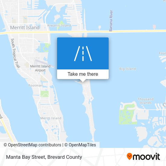 Manta Bay Street map
