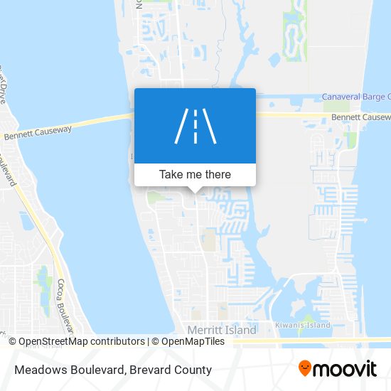 Meadows Boulevard map