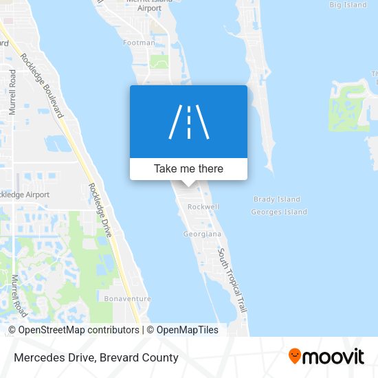 Mapa de Mercedes Drive
