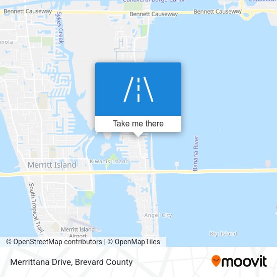 Mapa de Merrittana Drive