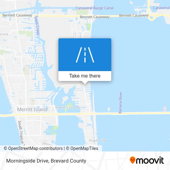 Morningside Drive map
