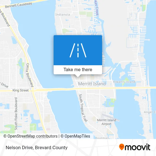 Nelson Drive map