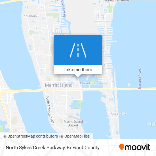 North Sykes Creek Parkway map