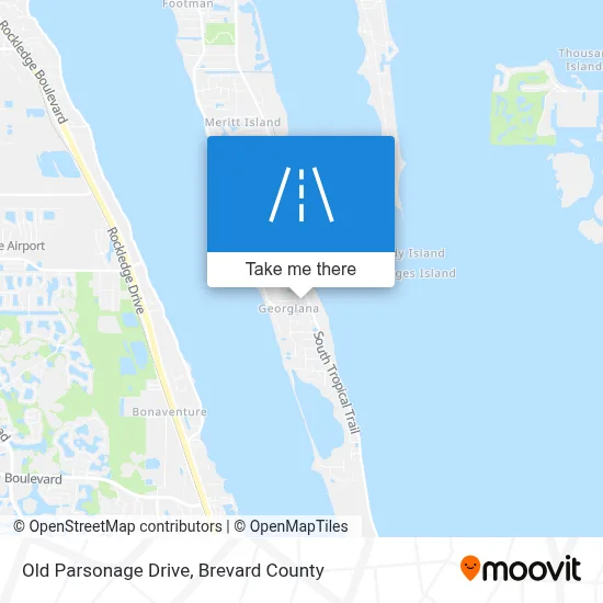 Old Parsonage Drive map