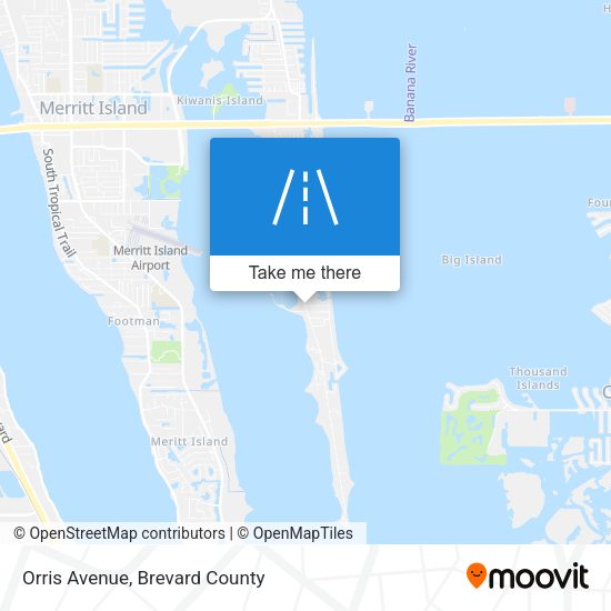 Orris Avenue map