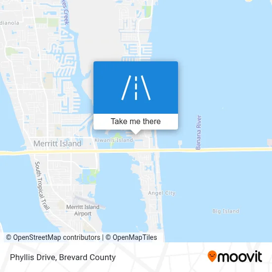 Phyllis Drive map