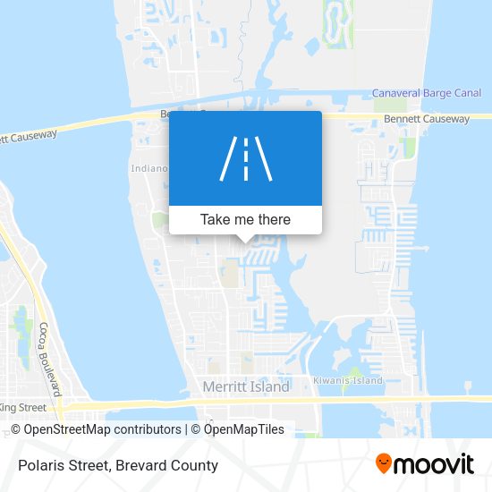 Polaris Street map