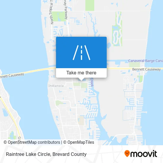 Raintree Lake Circle map