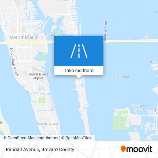 Randall Avenue map