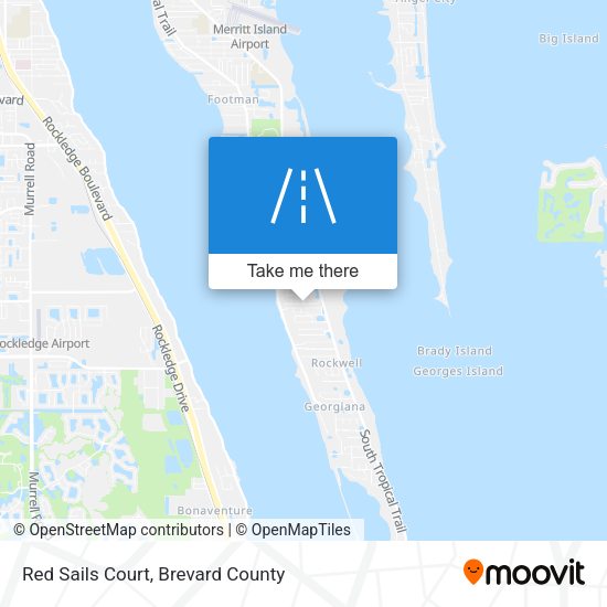 Red Sails Court map