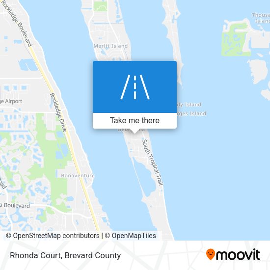 Rhonda Court map